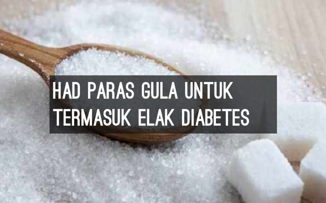 Nak tahu berapa jumlah gula untuk kena kencing manis?